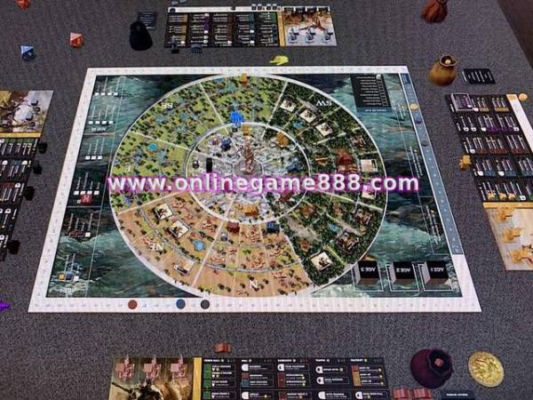 亚特兰提斯时代桌游配件版图 亚特兰提斯时代桌游配件版图